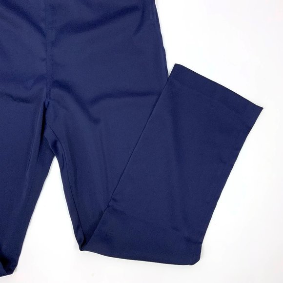 NBD Revolve Satin Fleur Trouser DressPants In Blueberry Small - Picture 9 of 16